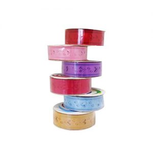 1 inch Crafts Premium Designed Satin Ribbon - (Pack of 1 nos)