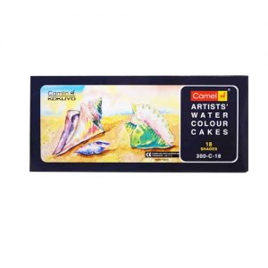 CAMEL Artists Water Colour Cakes - 18 Assorted color  Shades