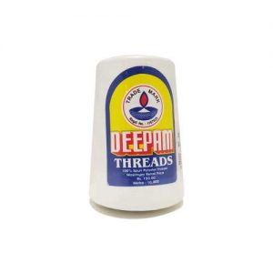 DEEPAM Spun Polyester Tailoring Thread Cone 2 Ply, 10000 M- (Pack of 1 cone)