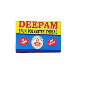 DEEPAM Spun Polyester Tailoring Threads - LBX (2 Ply, 800m ,40 Tubes)