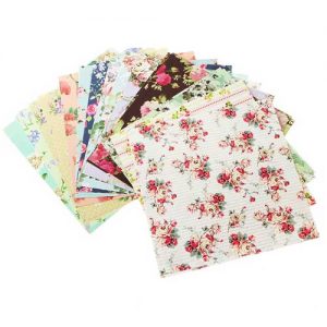 Scrapbook Paper Multiple Assorted Floral Background (Pack of 1 Book)