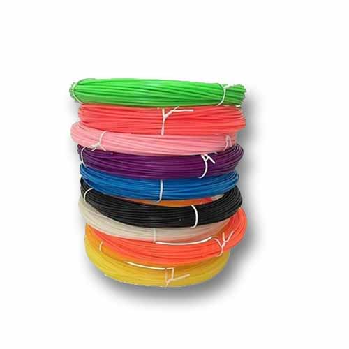 Plastic koodai Wires for Craft Work,Basket Making - Multicolor