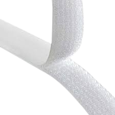 Velcro (White) Tape for Sewing & Craft Projects | Hook & Loop Fastener Strips - Image 3