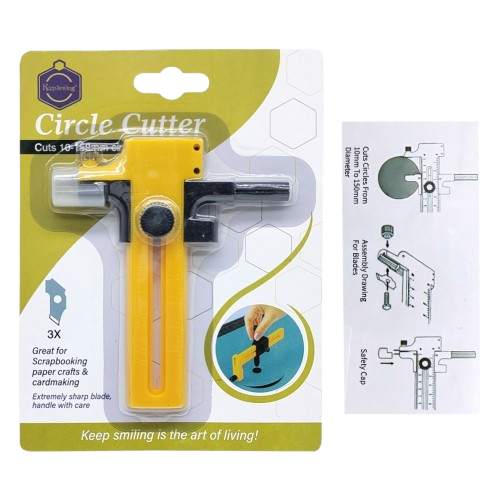 Adjustable Circle Cutter Tool for Paper | Cuts 40–230mm Circles | Scrapbooking & Craft Tool - Image 4