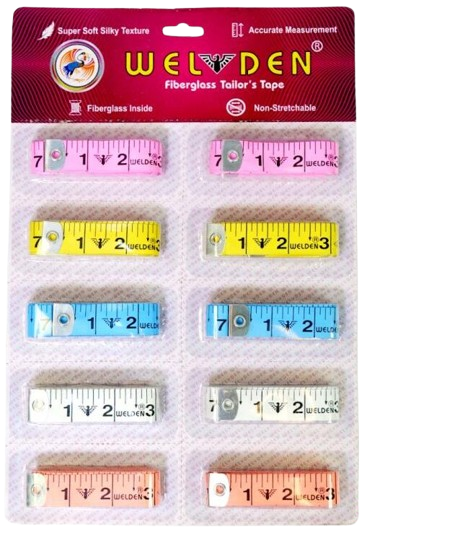 Welden Tape Sheet | Tailoring Tape | Measuring Tape