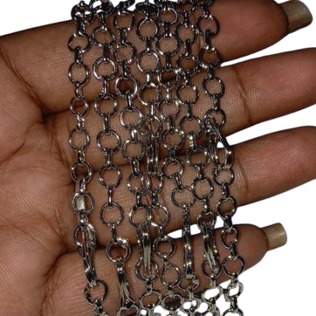 Silver Plated Jewelry Chains – Back Chains for Necklace & Bracelet Making
