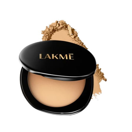 Lakmé Ultimate Glam Compact – Golden Medium 03 | Matte Oil Control | Everyday Wear