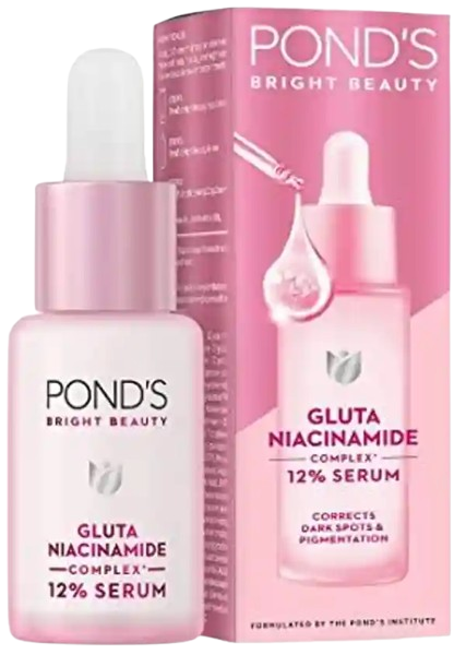 Pond’s Bright Beauty Gluta-Niacinamide Face Serum 14ml | Dark Spot & Pigmentation Reduction - Image 2