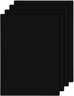 Black Foam Board Sheets 5mm – Sturdy Craft & Display Boards for Projects and Presentations