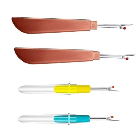 Seam Ripper Combo | 2 Big + 2 Small Stitch Removers | Tailoring & Sewing Tools