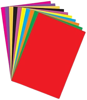 A4 Color Paper – Mixed Shades, 100 Sheets Pack for Craft, School & Office Use