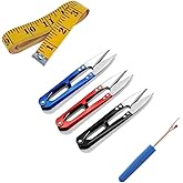 Tailoring Combo Set | 3pcs Thread Cutter - 1pc Seam Ripper - 1 Measuring Tape | Sewing & Stitching Tools