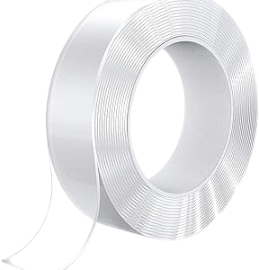 Nano Tape | Transparent Double-Sided Adhesive | Reusable, Washable & Traceless Mounting Tape