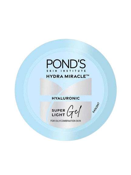 Pond’s Hydra Miracle Hyaluronic Super Light Gel | Oil-Free Moisturiser for Oily & Combination Skin – 25ml / 50ml / 100ml