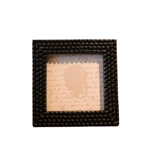 4 x 4 Black Decorative Photo Frame – Elegant Square Frame for Table & Wall - Image 4