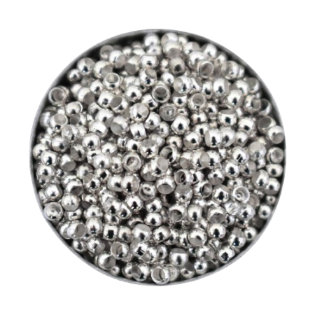 Silver Gire Lock for Jewelry Making – Secure Necklace  – Durable Craft Jewelry Accessories