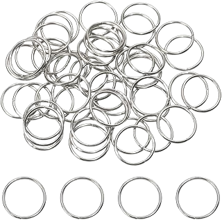 Silver Open Ring-Silver Jump Rings for Jewelry Making – Open Connectors – Pack of 25g