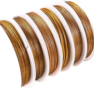 Golden Craft Gire Wire Spools for Jewelry Making and DIY Projects
