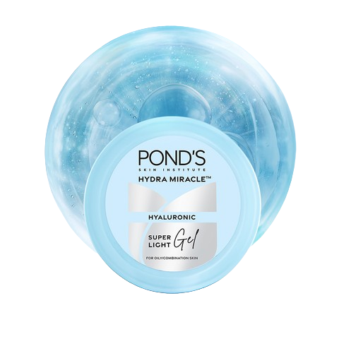 Pond’s Hydra Miracle Hyaluronic Super Light Gel | Oil-Free Moisturiser for Oily & Combination Skin – 25ml / 50ml / 100ml - Image 3