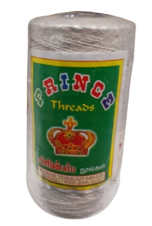 Flower Thread Cone – Strong Polyester Thread for Craft & Utility Use