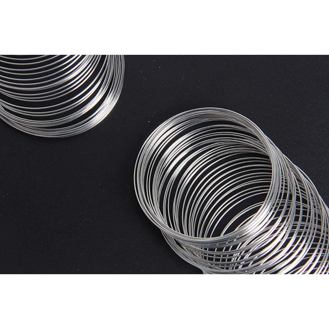DIY Crafts Nickel Silver Memory Wire – 40 Pcs Jewelry Making Set - Image 2