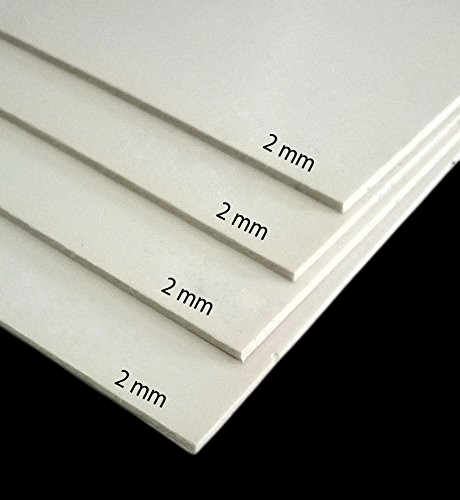 A3 Size Foam Board 2mm – White Lightweight Foam Sheet for Craft, School Projects, Model Making & Display