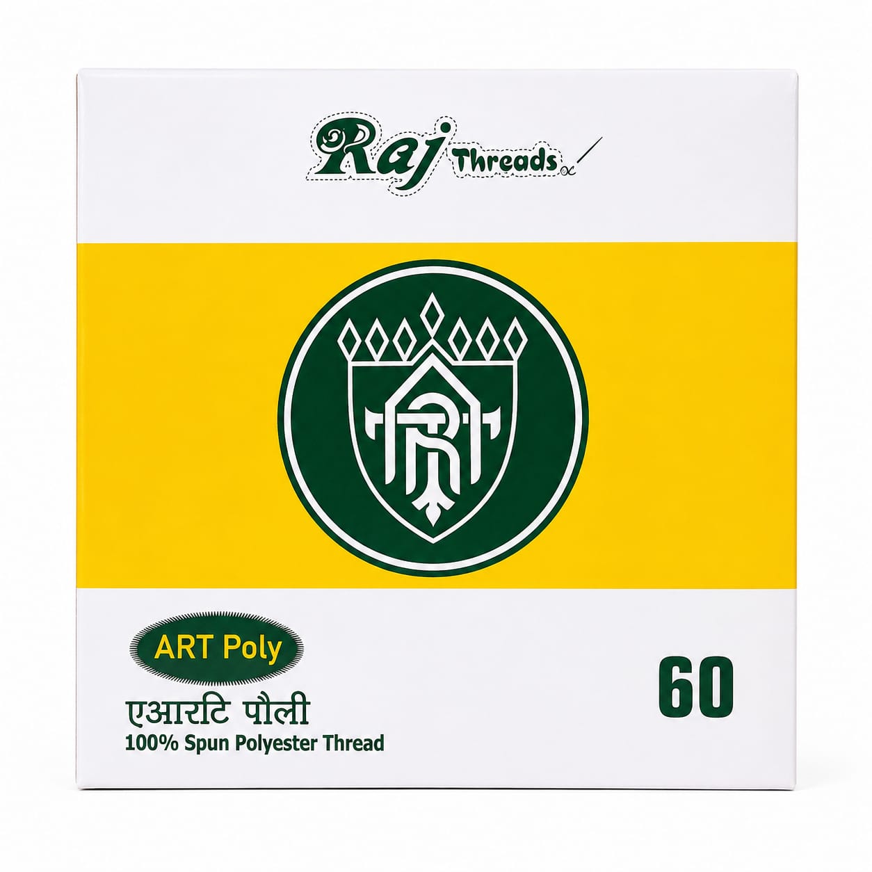 RAJ Thread 180M Sewing Thread – 100 Tubes Box | Multi Shade - Image 3