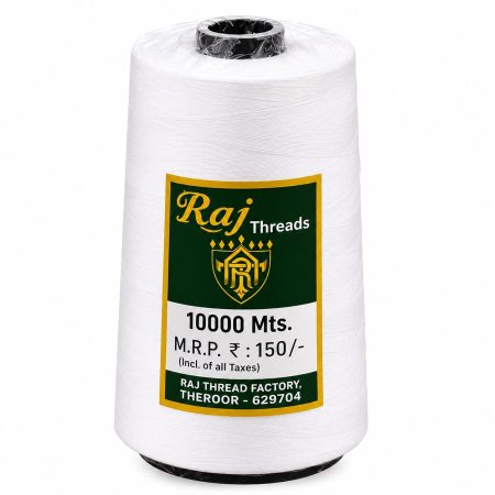 RAJ 10000M Overlock Thread – Polyester Sewing Thread | Tailoring Thread