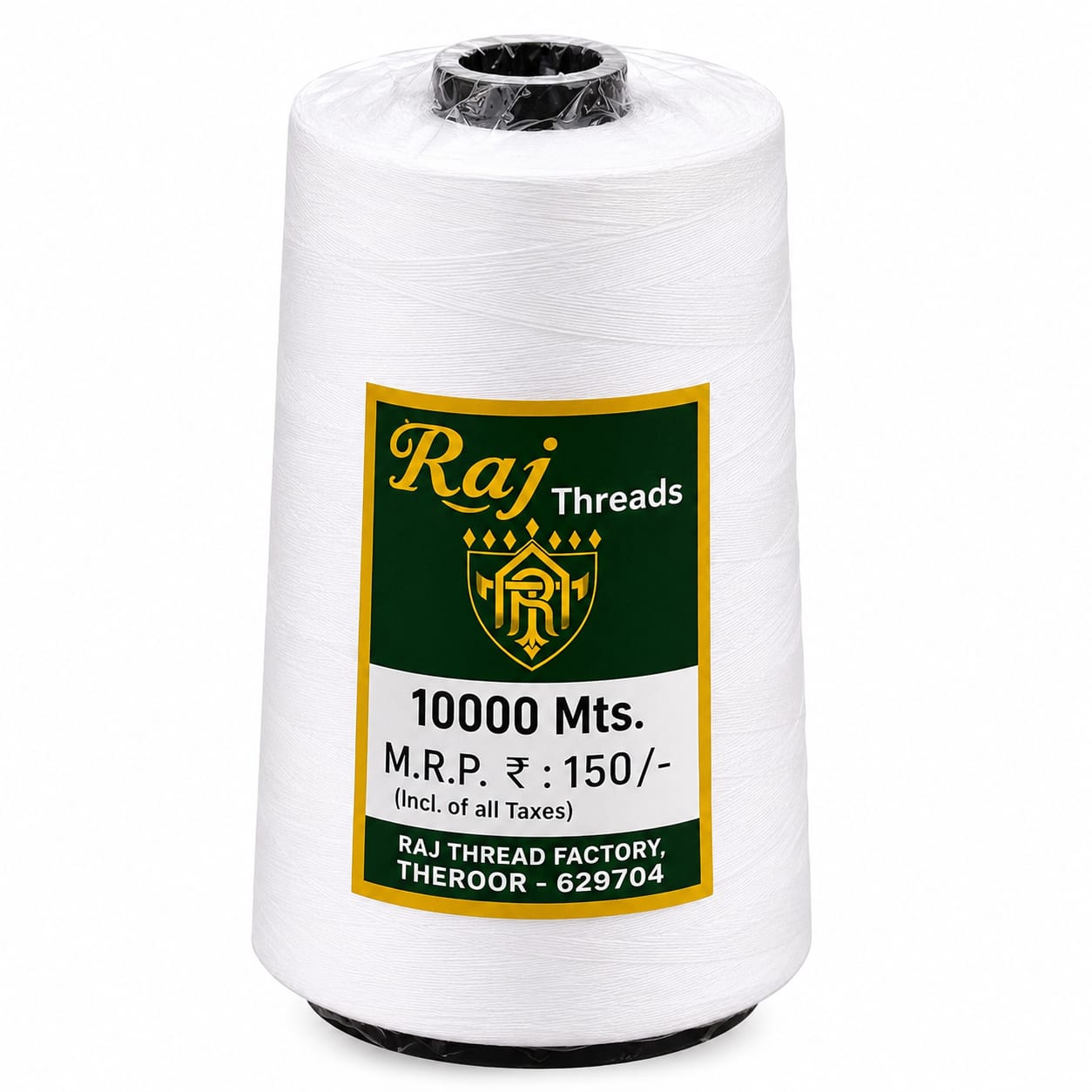 RAJ 10000M Overlock Thread – Polyester Sewing Thread | Tailoring Thread