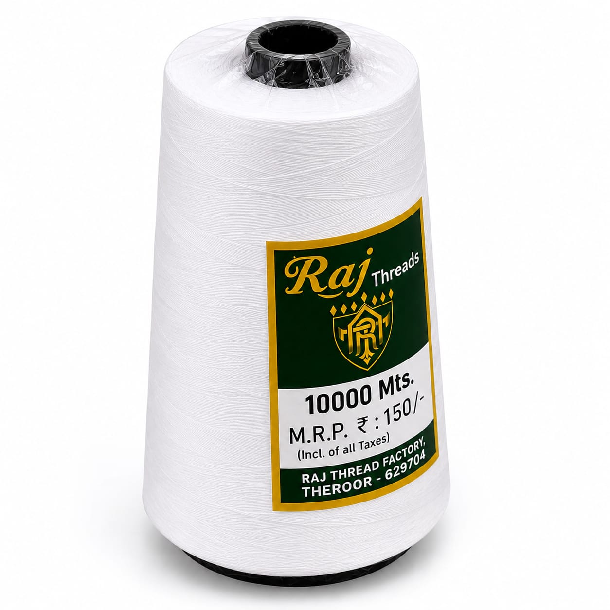 RAJ 10000M Overlock Thread – Polyester Sewing Thread | Tailoring Thread - Image 2