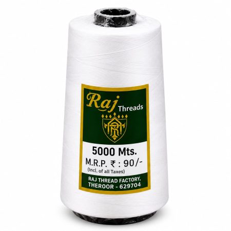 RAJ 5000M Overlock Thread – Polyester Sewing Thread | Tailoring Thread